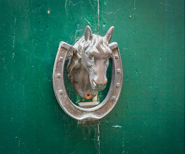 istock Horseshoe bat To Knock On Door 535514918