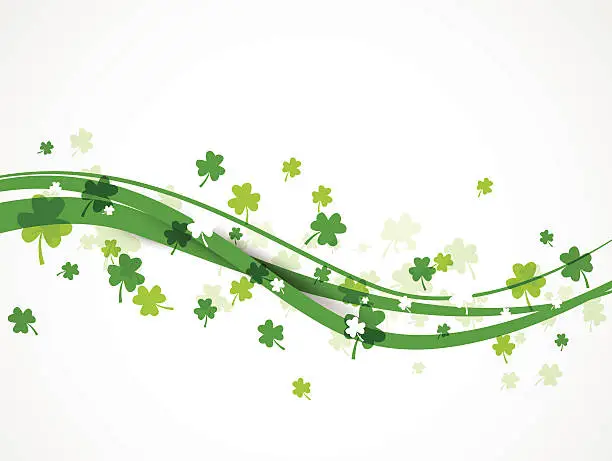 Vector illustration of St. Patrick's day background