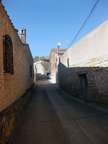 istock Streets of towns: Pampliega, Burgos, Spain . 535517294
