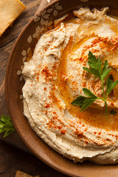 istock Healthy Homemade Creamy Hummus 535519547