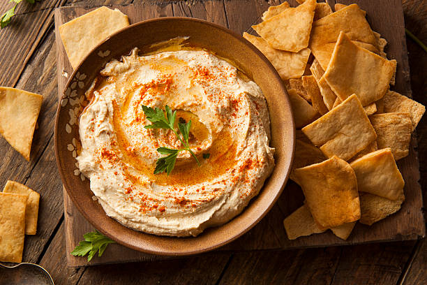 istock Healthy Homemade Creamy Hummus 535519553
