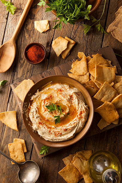 istock Healthy Homemade Creamy Hummus 535519567