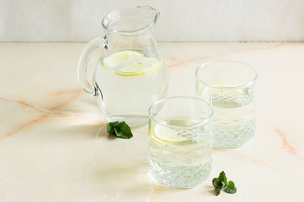 istock Cool summer juice with mint and lemon 535522600