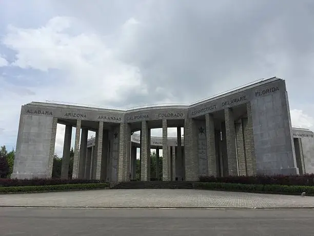 World War II memorial in Bastogne, Belgium