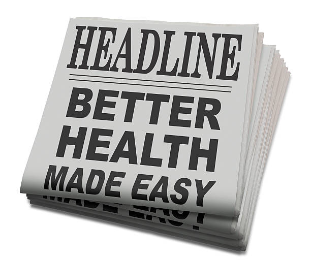 istock Newspaper Headline Better Health Made Easy 535535333