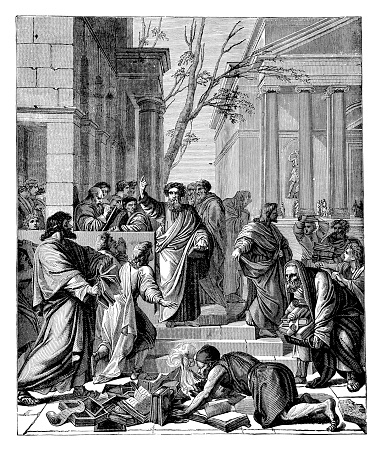 Saint Paul Preaching At Ephesus