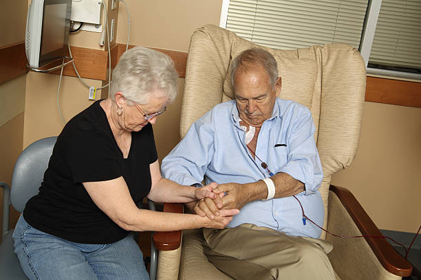 istock Couple Praying in Hospital 535536635