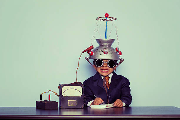 istock Business Boy with Idea Invention 535537479