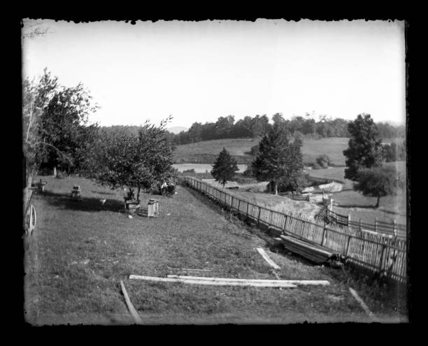 istock Farm and Orchard, Circa 1890 535539501