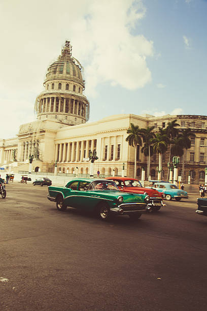 istock Classic cars in Havana 535554095