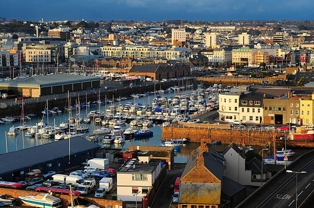 st.helier, джерси, u. k. - jersey uk nature landscape стоковые фото и изображения