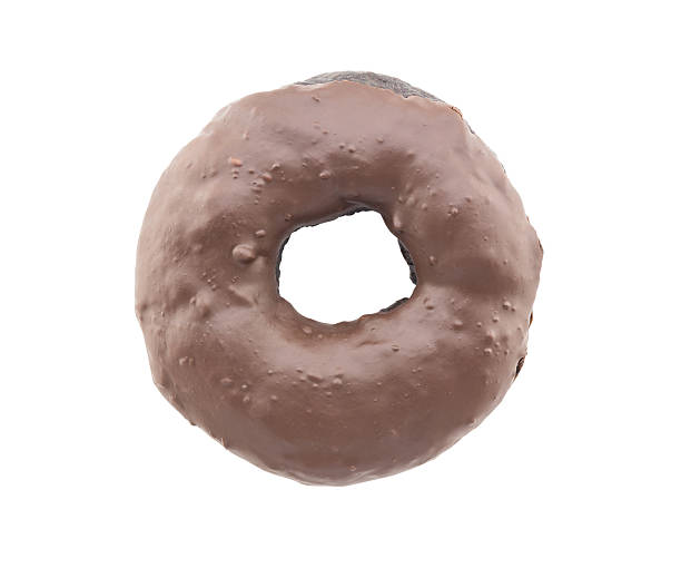 istock chocolate donut isolated on white background 535556239