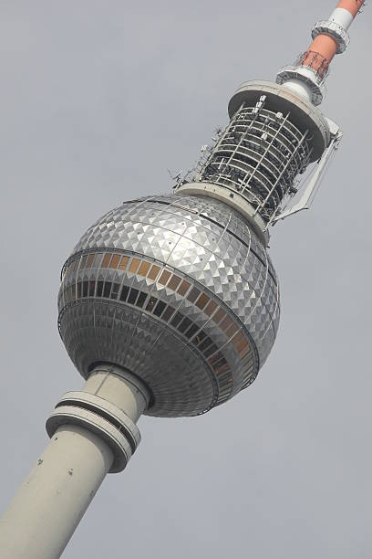 Berlin TV Tower stock photo