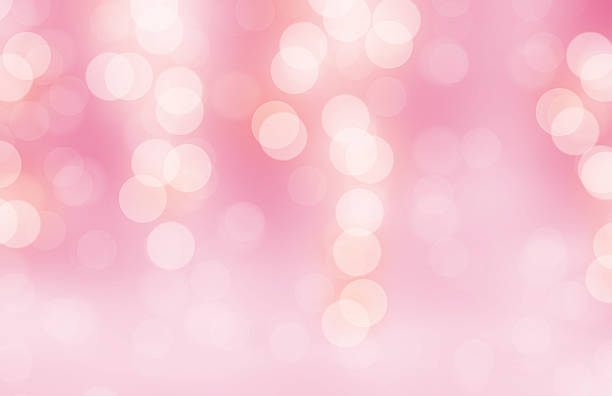 istock Defocused bokeh on pink abstract background. 535557839