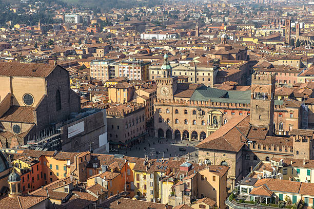 istock Panoramic view of Bologna, Italy 535565915