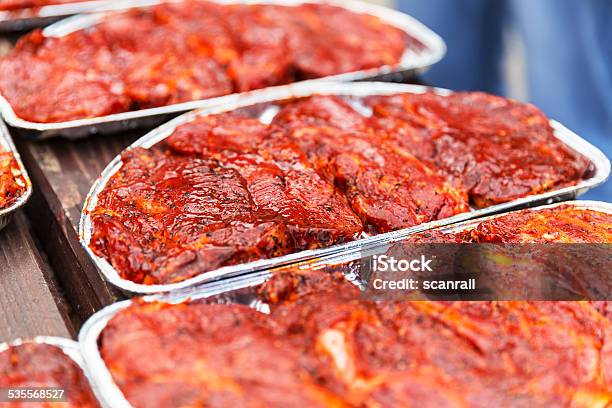 Fresh Raw Meat For Babecue Stock Photo - Download Image Now - 2015, Barbecue - Meal, Barbecue Beef