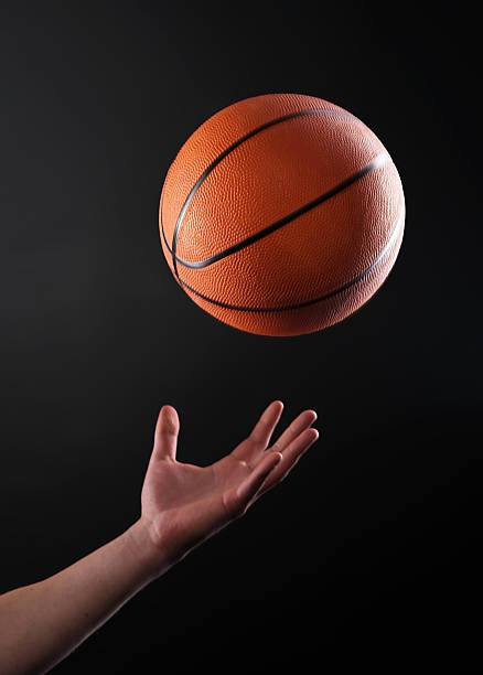 istock Close up of hand throwing the ball 535569077