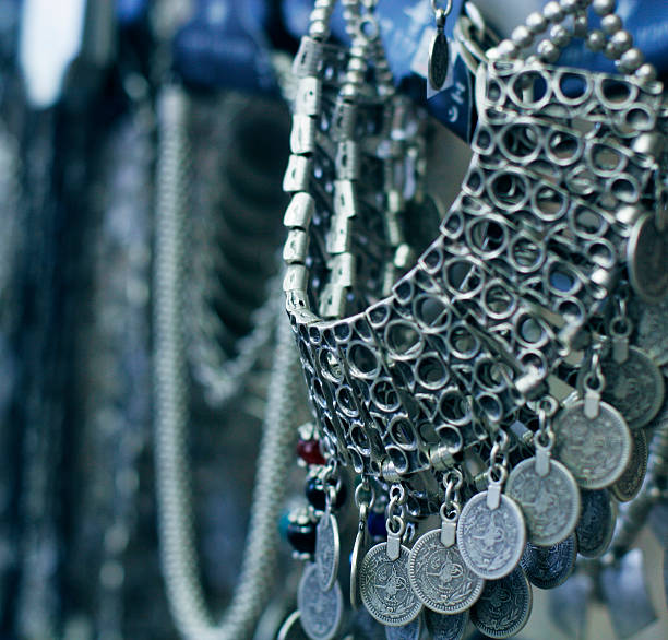 istock silver jewelry in the shop 535570247