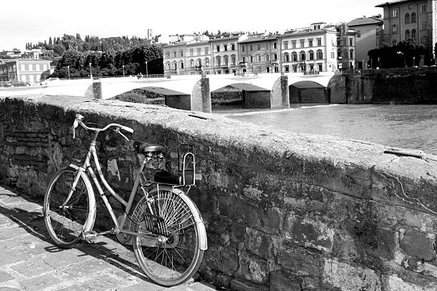 istock A bicycle next to the River Arno in Florence 535572425