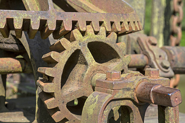 istock Detail of an ancient lock device 535600728