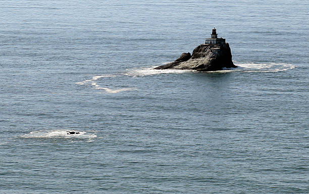 Tillamook Rock Light lighthouse, north Oregon coast