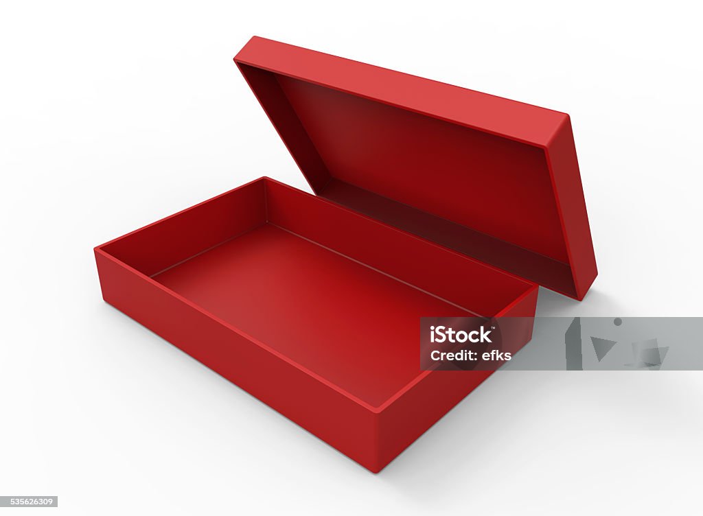 Red Box Geometry Red Box Rectangular Shape Stock Photo - Download Image Now - Box ...