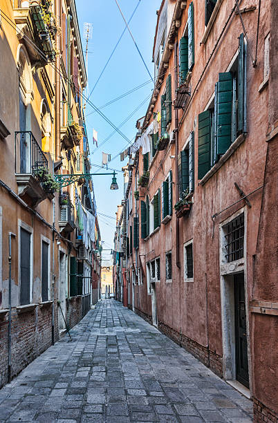 istock Narrow Venetian Street 535626981