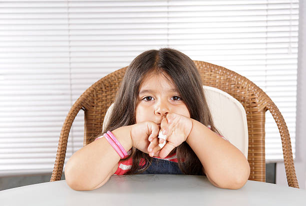 bored little girl