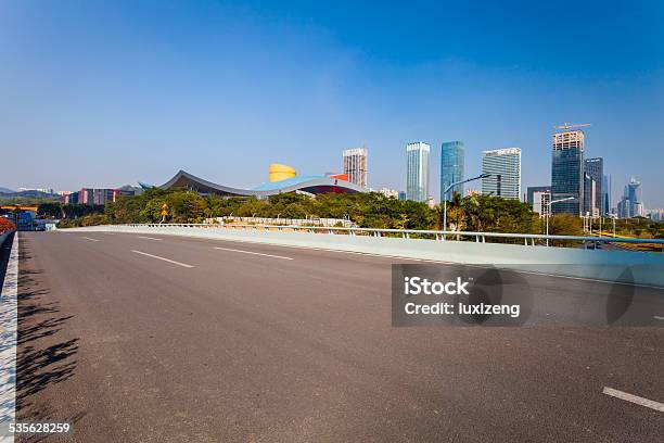 Highway In Shenzhen Stock Photo - Download Image Now - 2015, Abstract, Architecture
