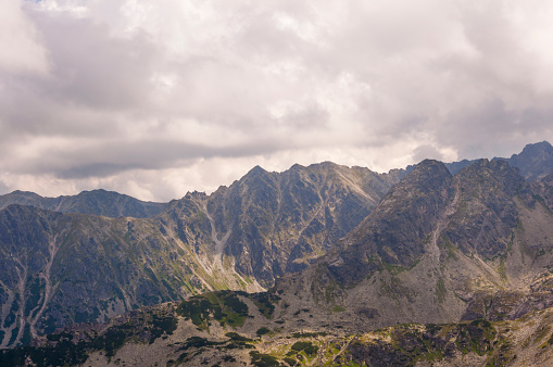 Panorama of High Tatras - \
