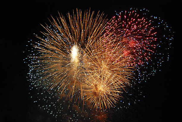istock Fireworks on top of Cental World in Bangkok. 535629593