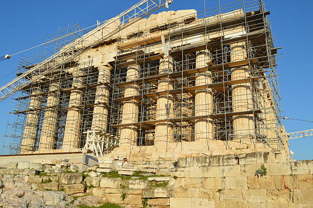 istock Parthenon at the acropolis of athens front view 535634841
