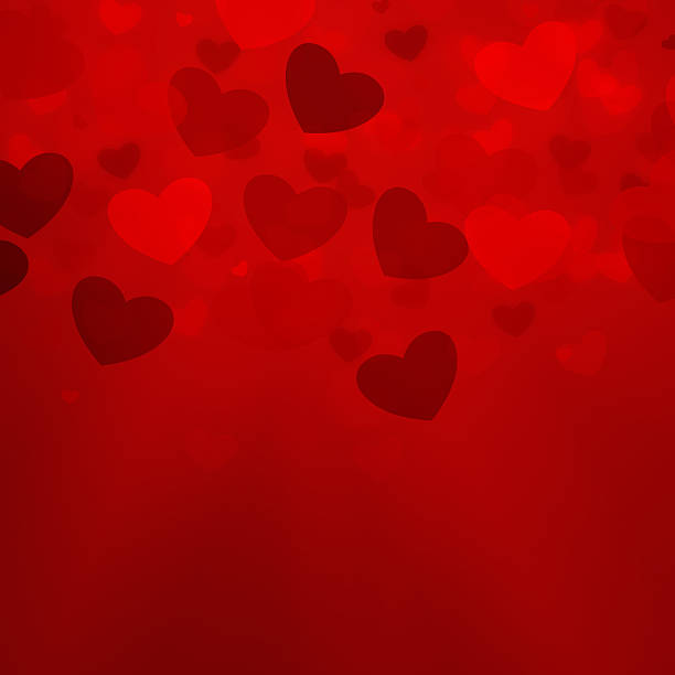 istock Valentine's Day Card Background Shine Red 535673005