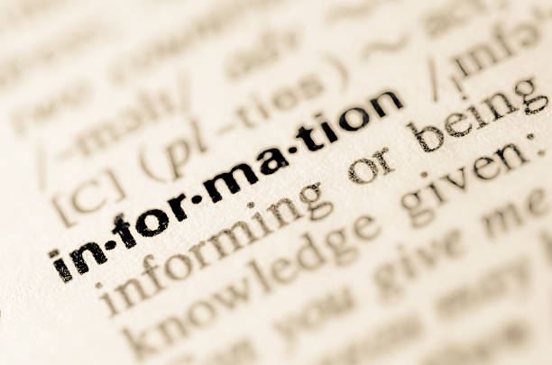 istock Dictionary definition of word information 535674145