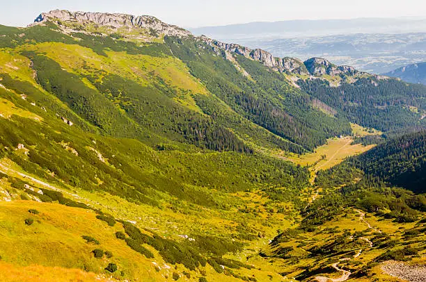 Photo of Long Giewont and Kondratowa Valley in the Western Tatras