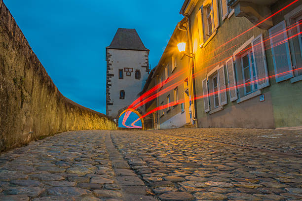 View of Breisach in Germany,The Hagenbachturm