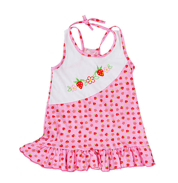 istock Children's pink sundress 535696113