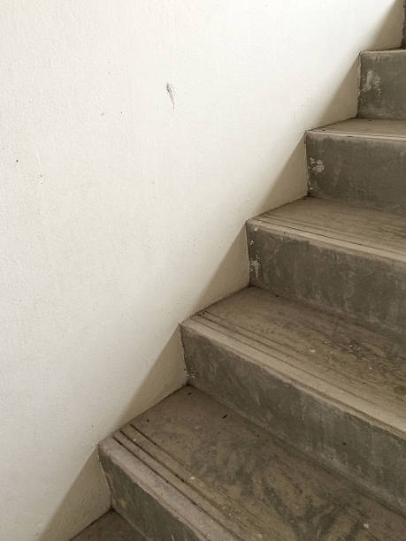 istock Concrete stair in domintorium 535700389