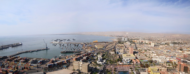 Ocean view of Arica Chile