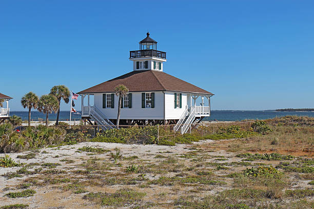 istock Port Boca Grande Lighthouse on Gasparilla Island, Florida 535701351