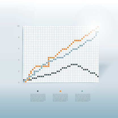 Example Of Graph Sample Template Web Infographics Vector Chart Stock ...