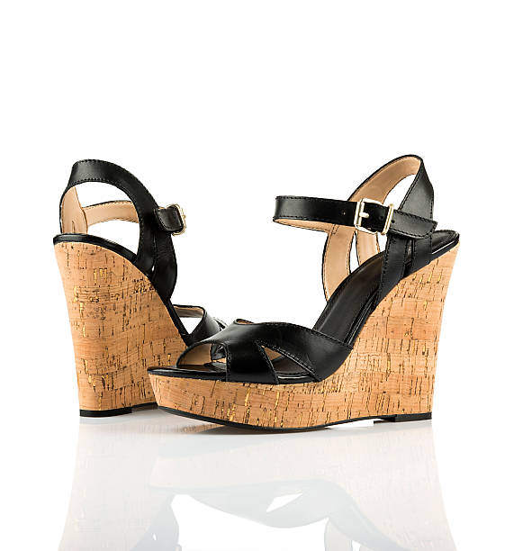 istock Pair of women shoes 535704641