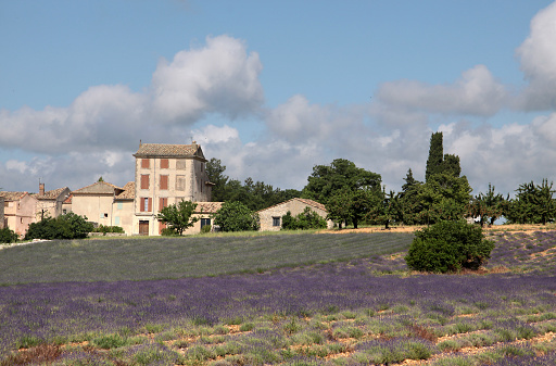 Montmajor village during Autumn.