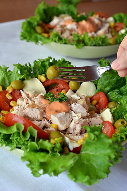 istock Fresh Healthy Chicken Salad 535717539