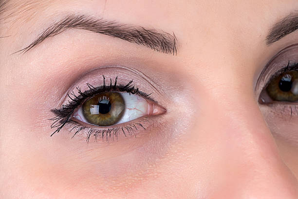 istock Photo of brunette woman's eye 535720737