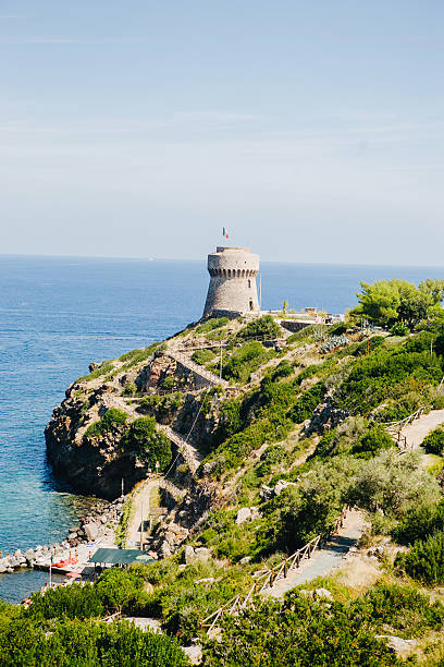 Capraia Island, Tuscany, Italy.