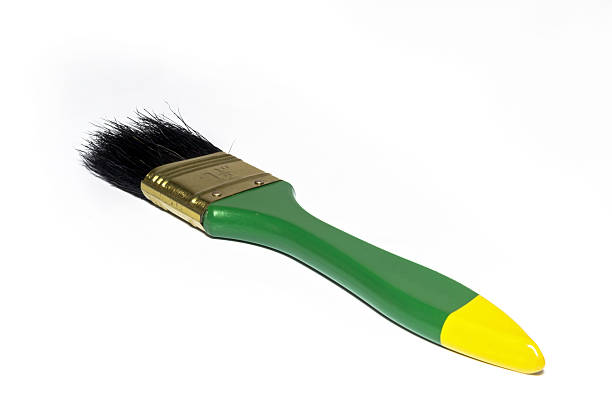 istock Paint brush on a white background 535723183