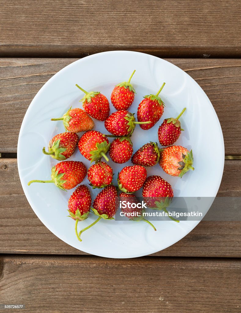 fresh organic strawberries 2015 Stock Photo