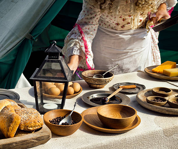 decimoctavo siglo exhibición de comida - protest editorial people travel locations fotografías e imágenes de stock