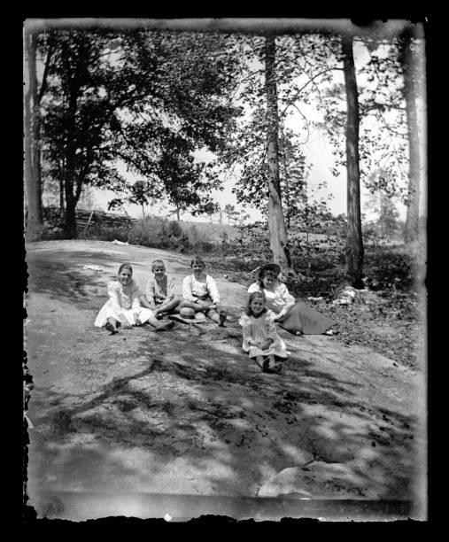 istock Family Enjoying a Summer Day, Circa 1890 535765063